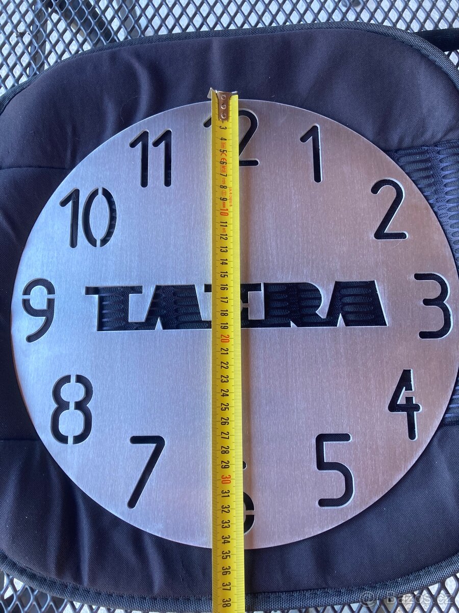 Nerezové hodiny Scania a Tatra - 3