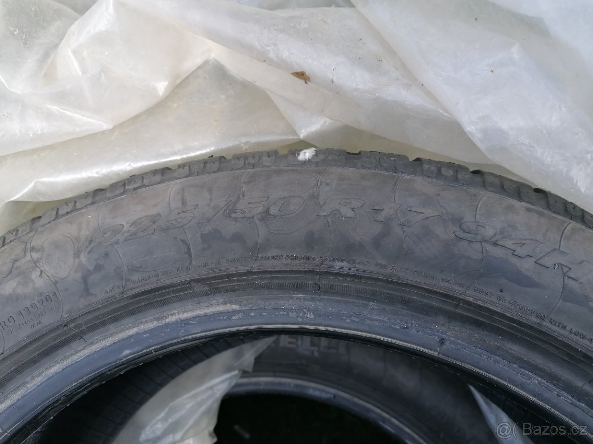 Pneumatiky na BMW E60 Pirelli sottozero - 3