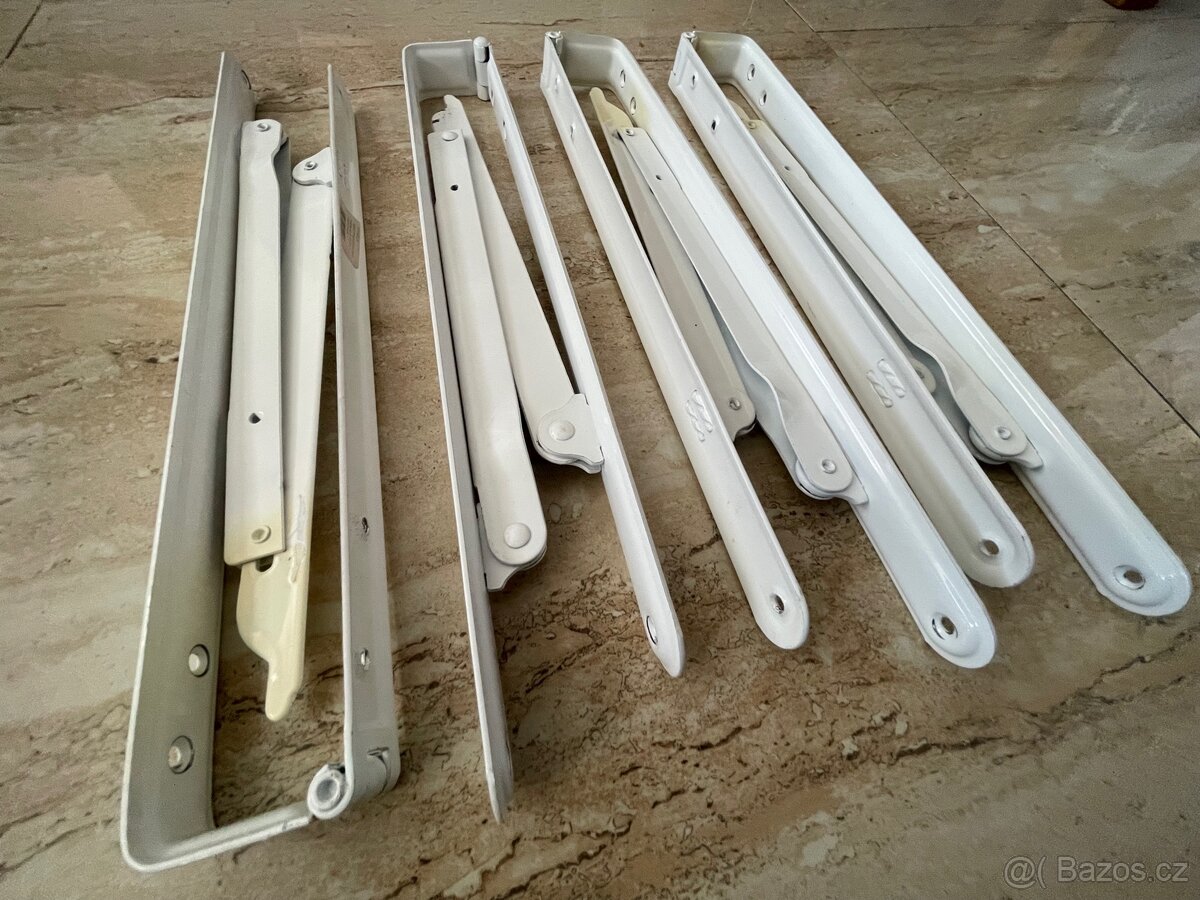 Konzoly sklápěcí 43x40 cm - 3