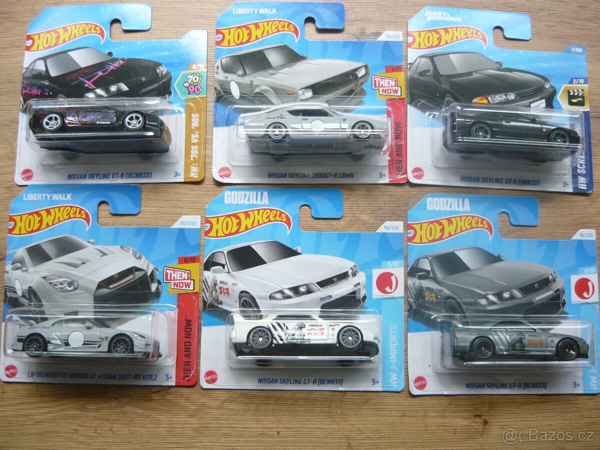 AUTÍČKA HOT WHEELS - 3