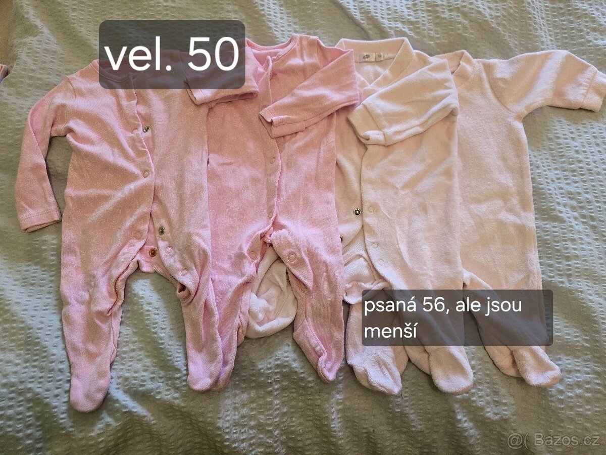 Oblečení velikost 50-56 - 3