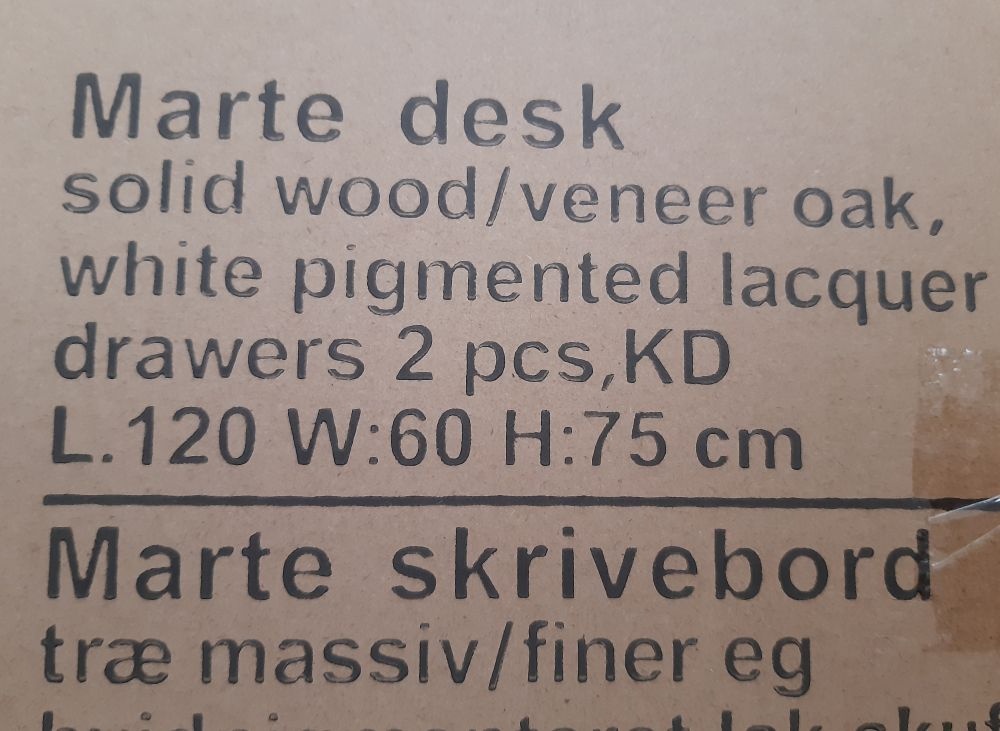 nový psací stůl - 3