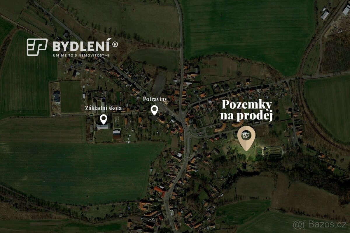 Prodej stavebních pozemků, Velemín - 3