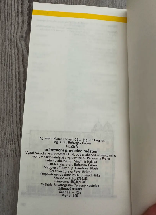 Plzeň Orientační průvodce městem (1985) - 3