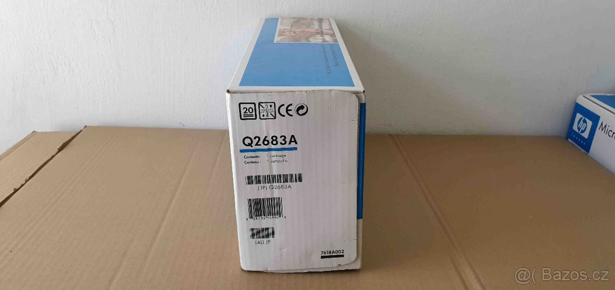 Originální toner HP Q2683A červený - 3