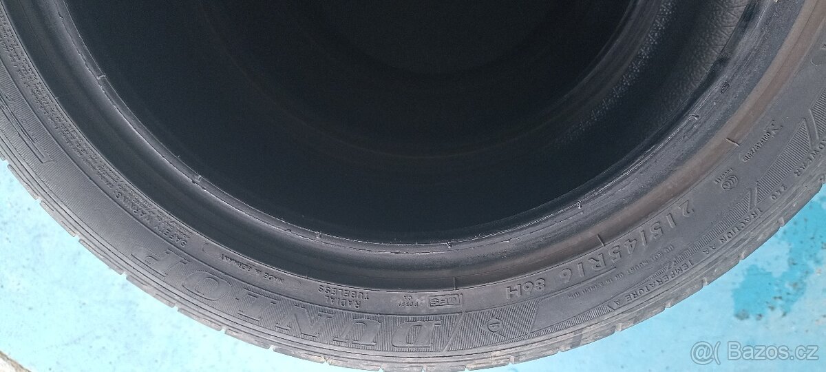 Letní pneu Dunlop 215/45R16 - 3
