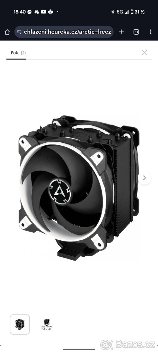 Prodám Freezer 34 eSports DUO ARCTIC - 3