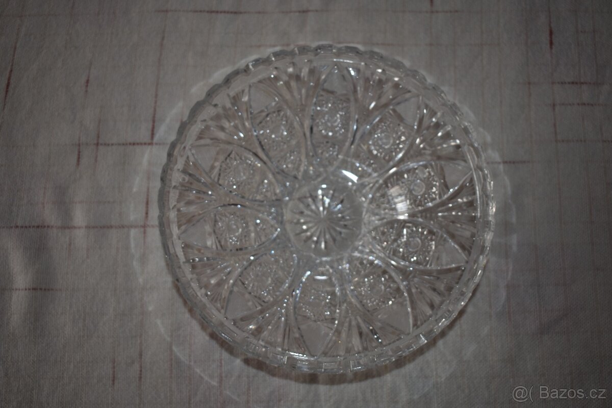 Stará skleněná mísa - 3