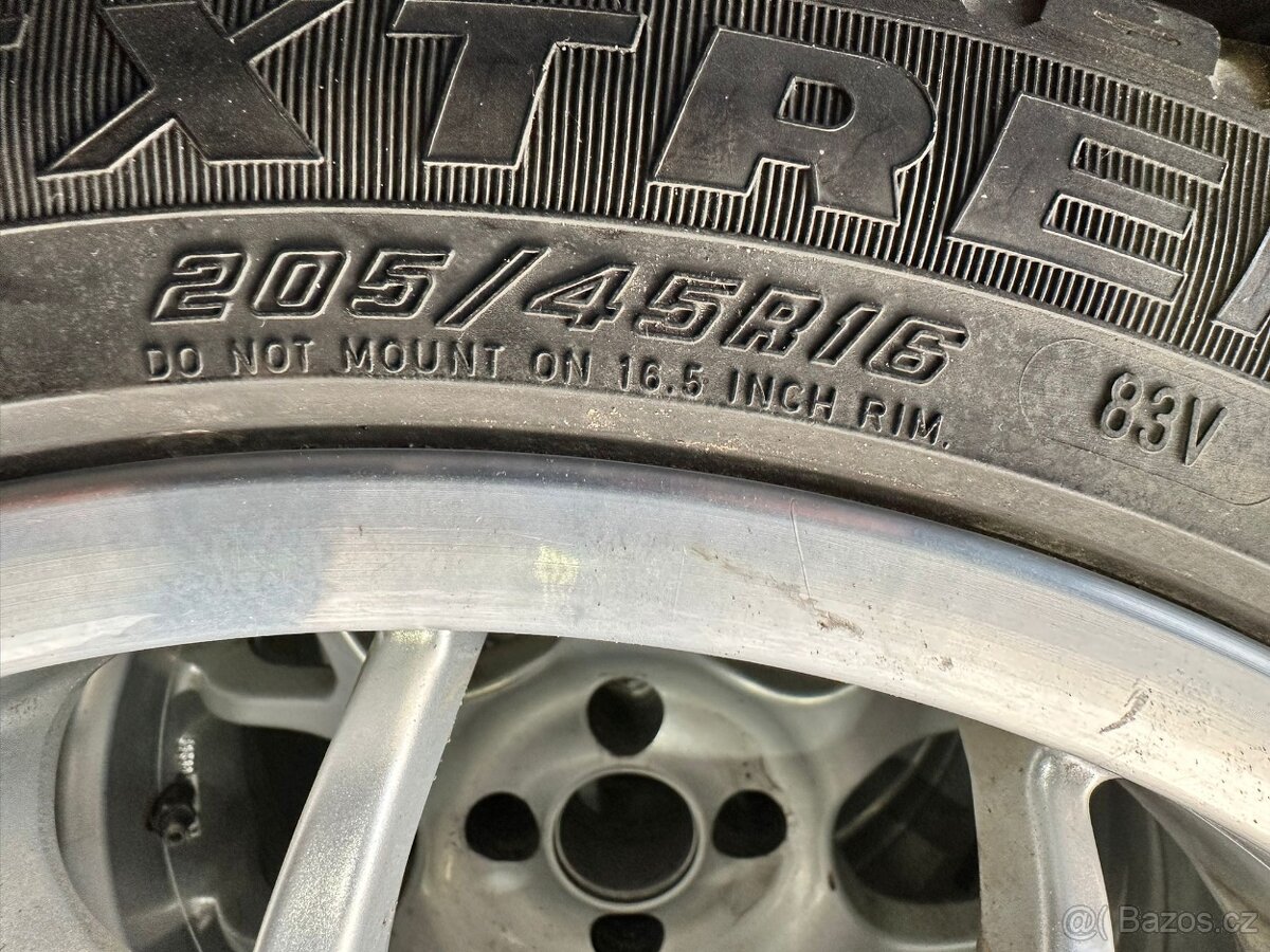 Prodám Alu kola Borbet 4x98 7,5j x 16 H2 ET35 - 3