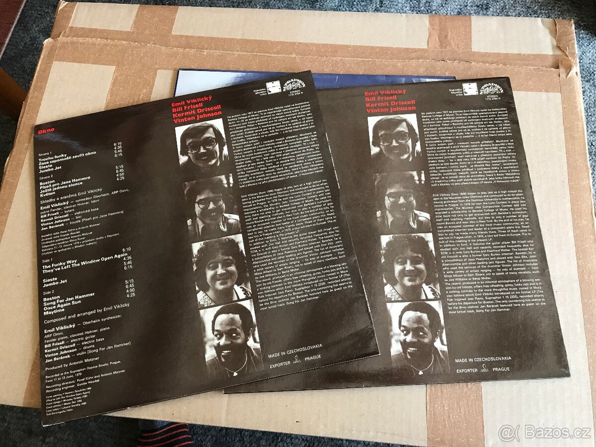 LP Okno - Viklicky/Frisell/Driscoll/Johnson - 3
