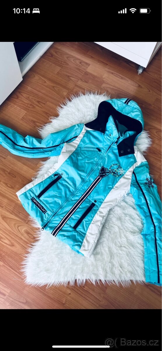 SPORTALM DÁMSKÁ ZIMNÍ LYŹAŘSKÁ BUNDA VEL.XS-S - 3