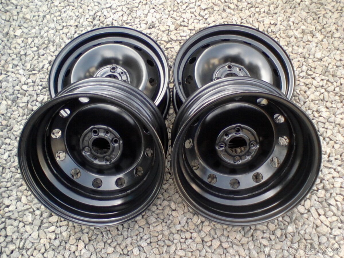 Nové 15 plechové disky Fiat 500,Idea,Ford Ka II,Lancia Musa - 3