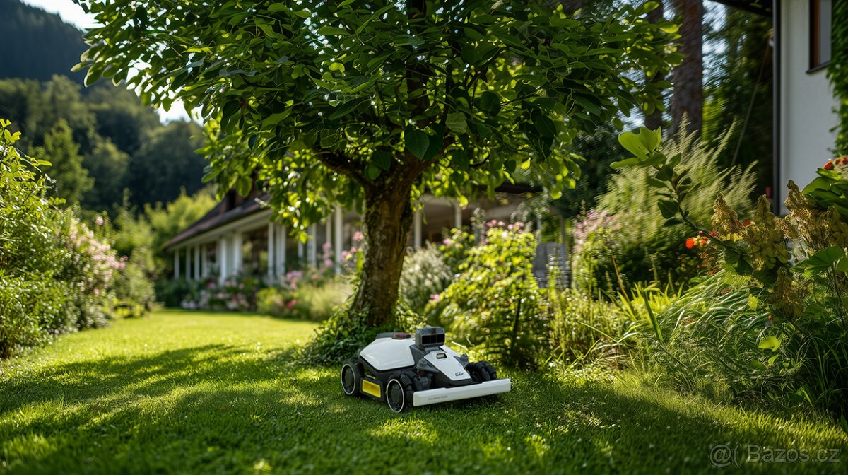 robotická sekačka LUBA mini AWD LiDAR bez obvodového drátu - 3