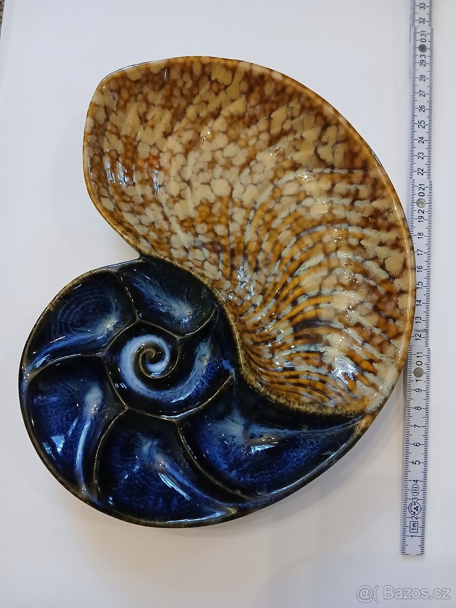 Keramický talíř / miska šnek - 3
