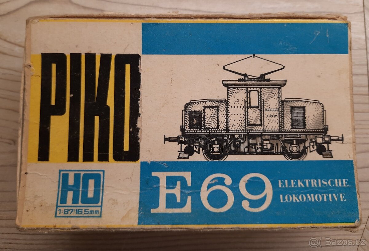 Lokomotiva PIKO HO E69 na náhradní díly - 3