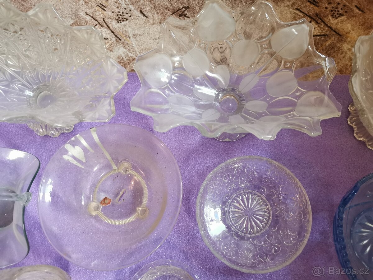 Skleněné mísy, sada 11 ks nebo jednotlivě - 3