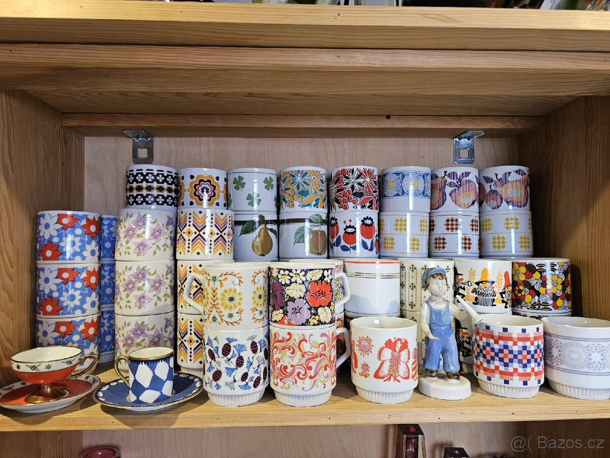 Sbírám STARÉ HRNKY, HRNEČKY, RETRO HRNÍČKY - 3