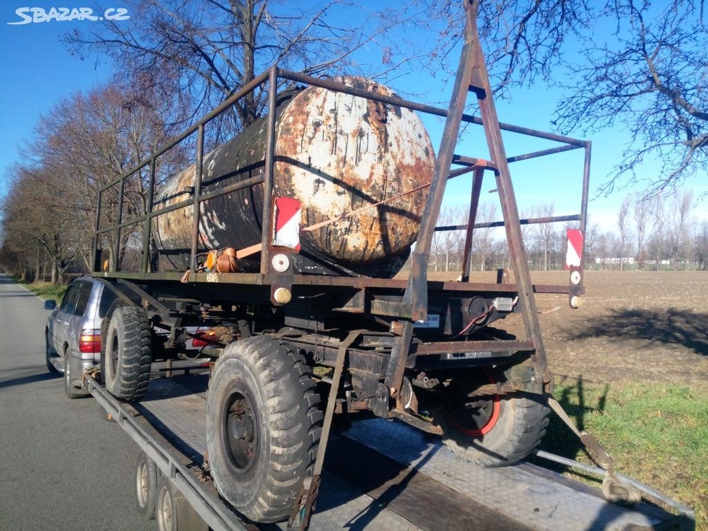 Prodám cisternový vlek BSS PS 701 7 tuna - 3