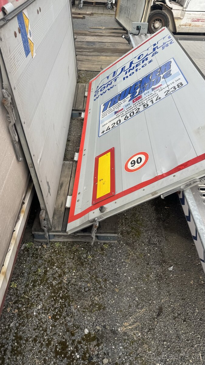 Vrata návěs 2x - 3