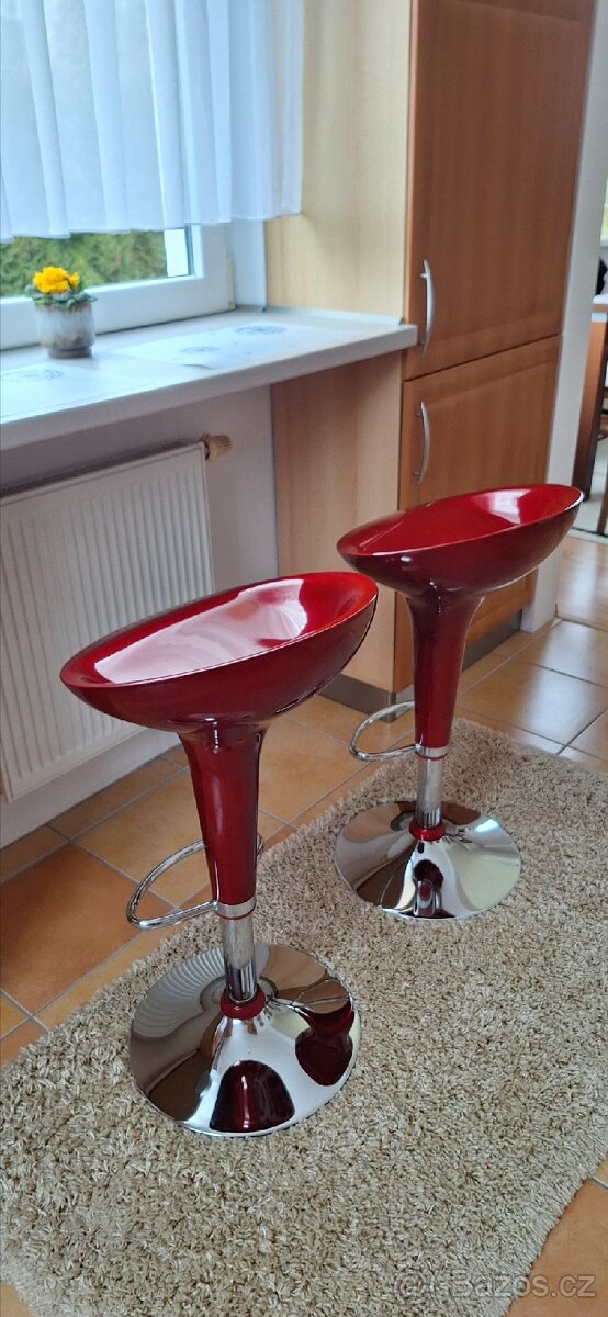 Barová židle - jako NOVÁ - 3