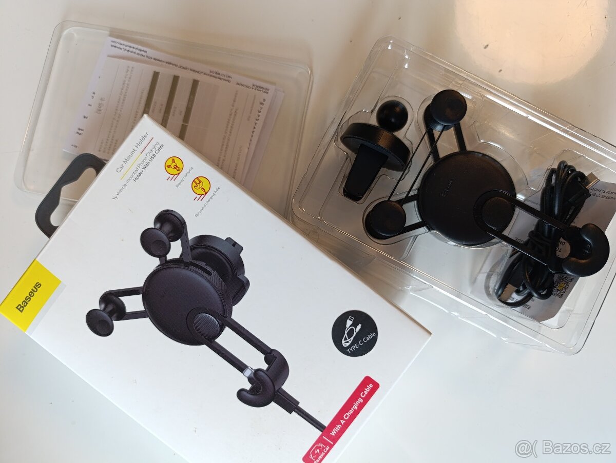 Baseus-držák mobilního telefonu do auta - 3