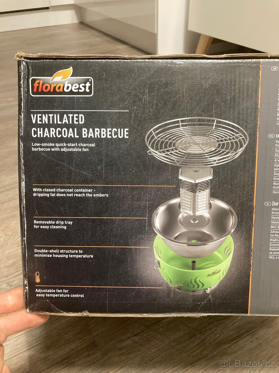 Gril na dřevené uhlí - 3