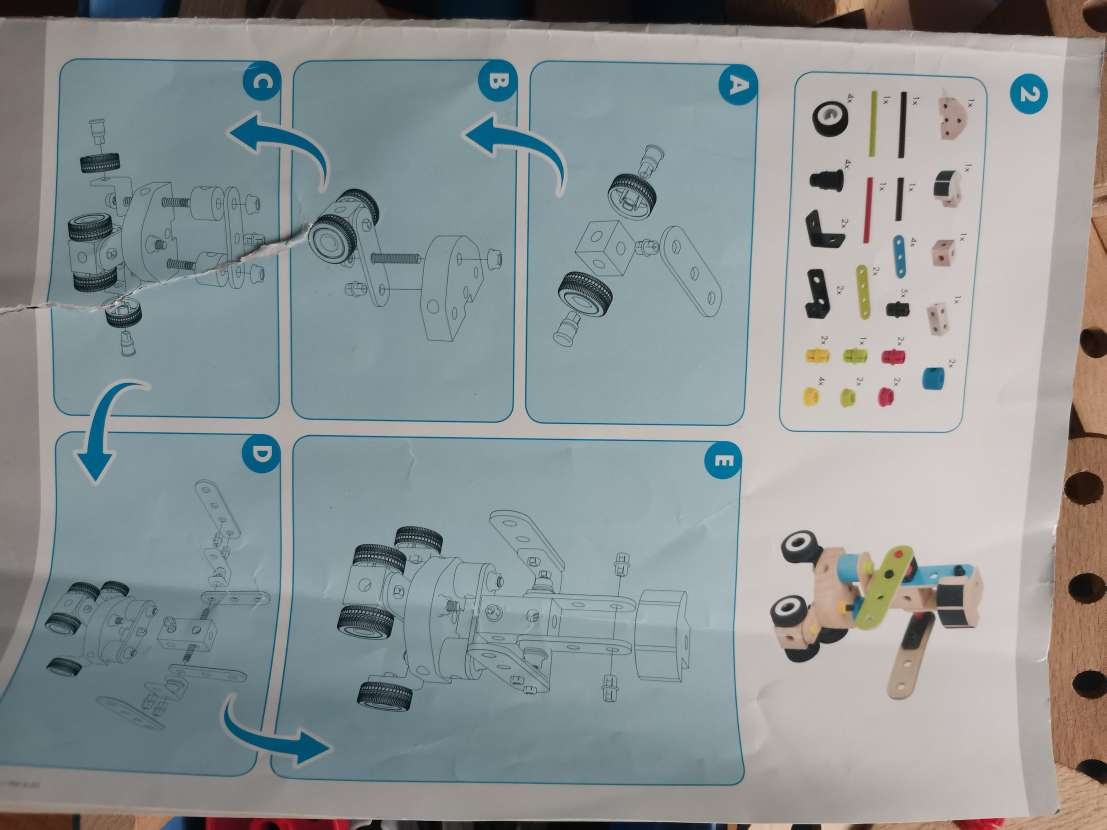 dřevěná stavebnice - 3
