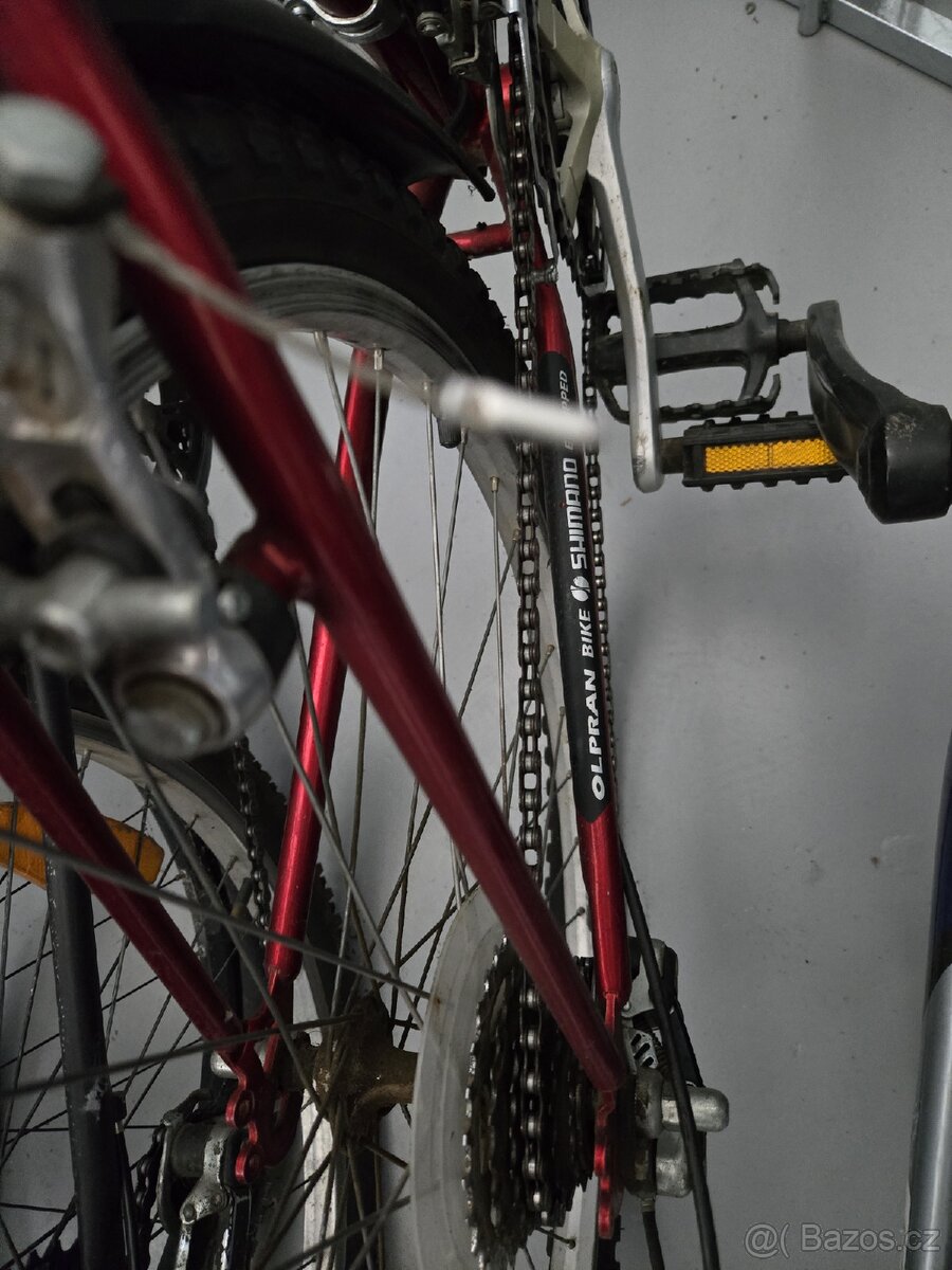 Horské kolo Olpran Mercury červené - 3