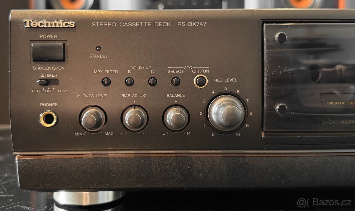 Technics RS-BX747 kazetový magnetofon - 3
