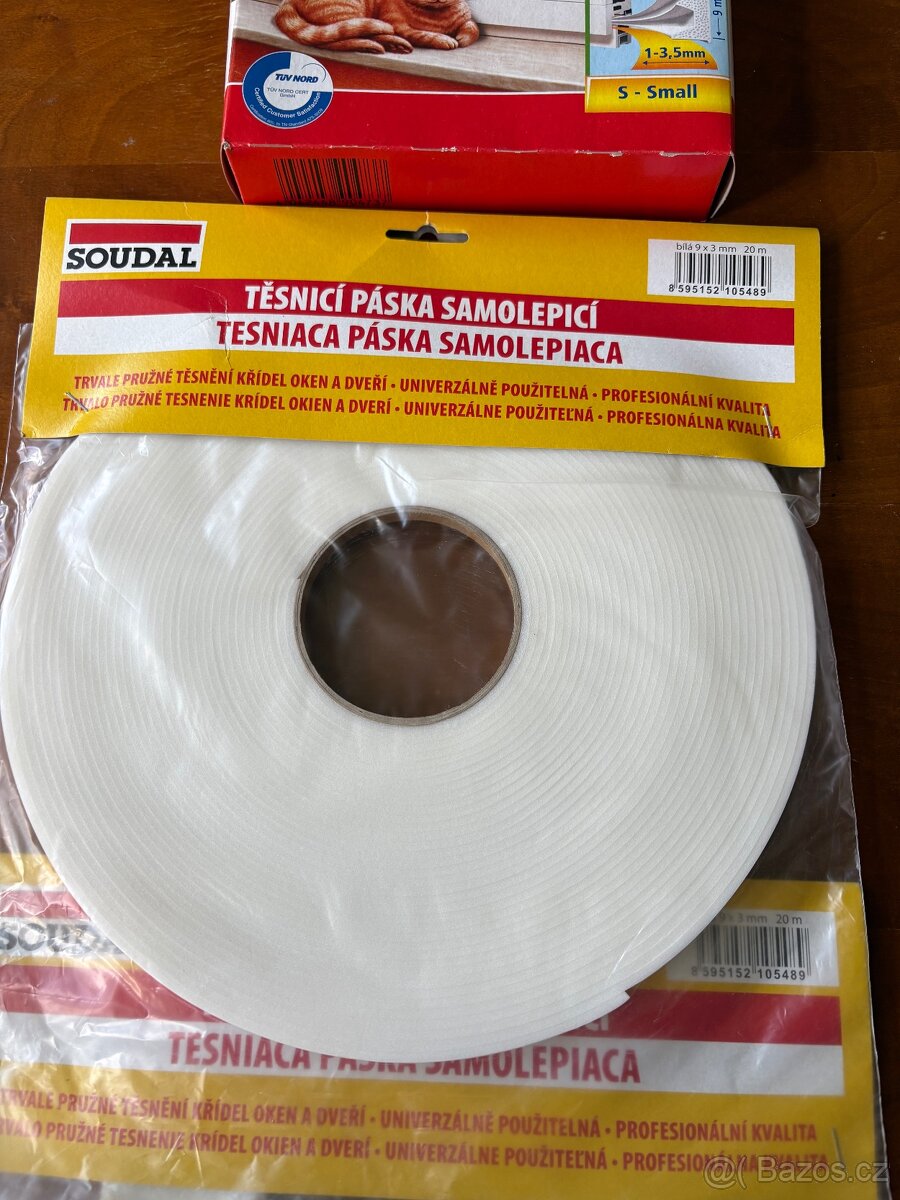 Těsnění / těsnící pásky do oken a dveří - 3
