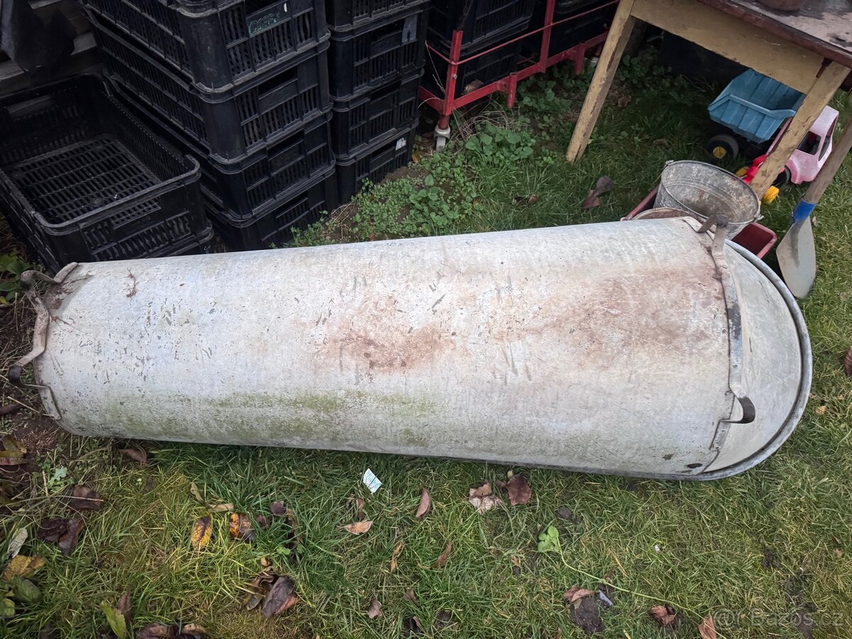 RETRO PLECHOVÁ VANA NA ZAHRADU. - 3