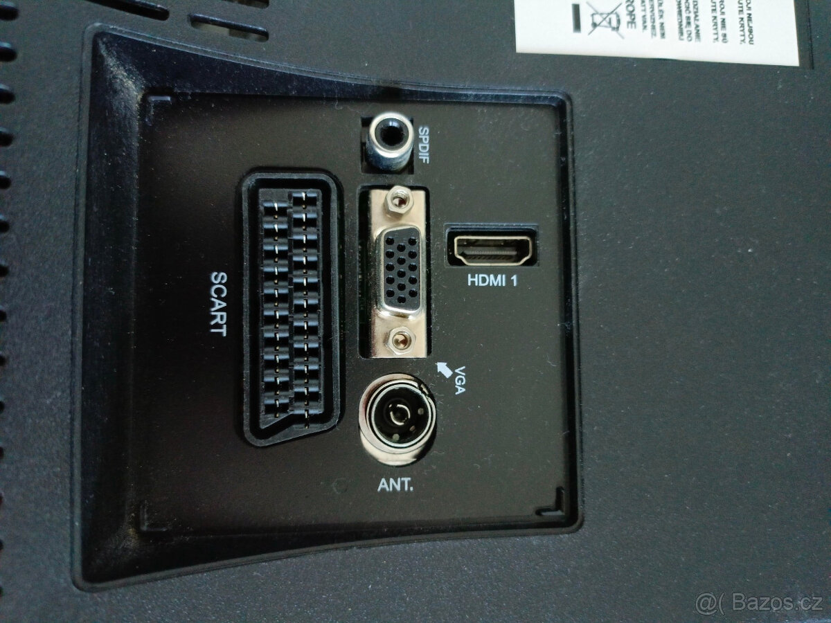 Televize Gogen TVH24A231+set top-box Sencor SDB5003T - 3