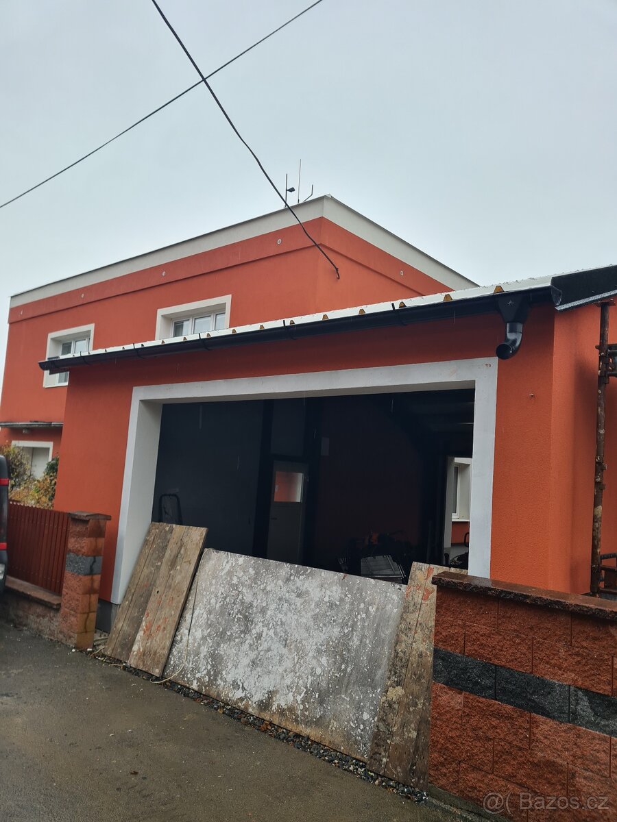 Fasádní omítka weber červená CE7B - 3