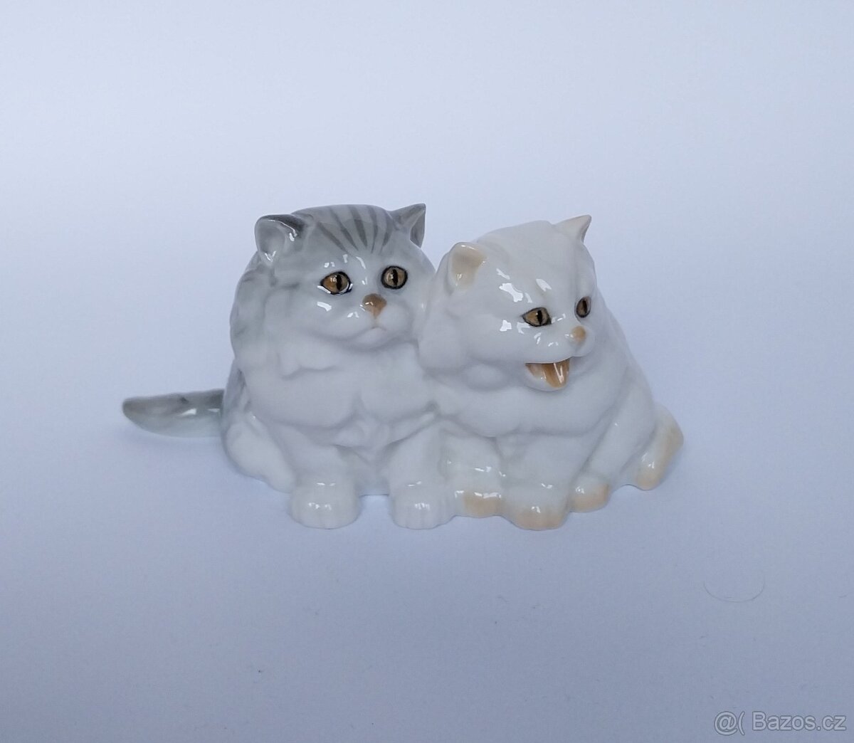 Porcelánová figurka - perské kočky - Hutschenreuther - 3