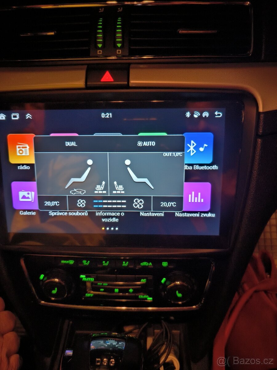 4+64G CarPlay Autoradio Skoda Octavia + Ramik DOPRAVA ZDARMA - 3
