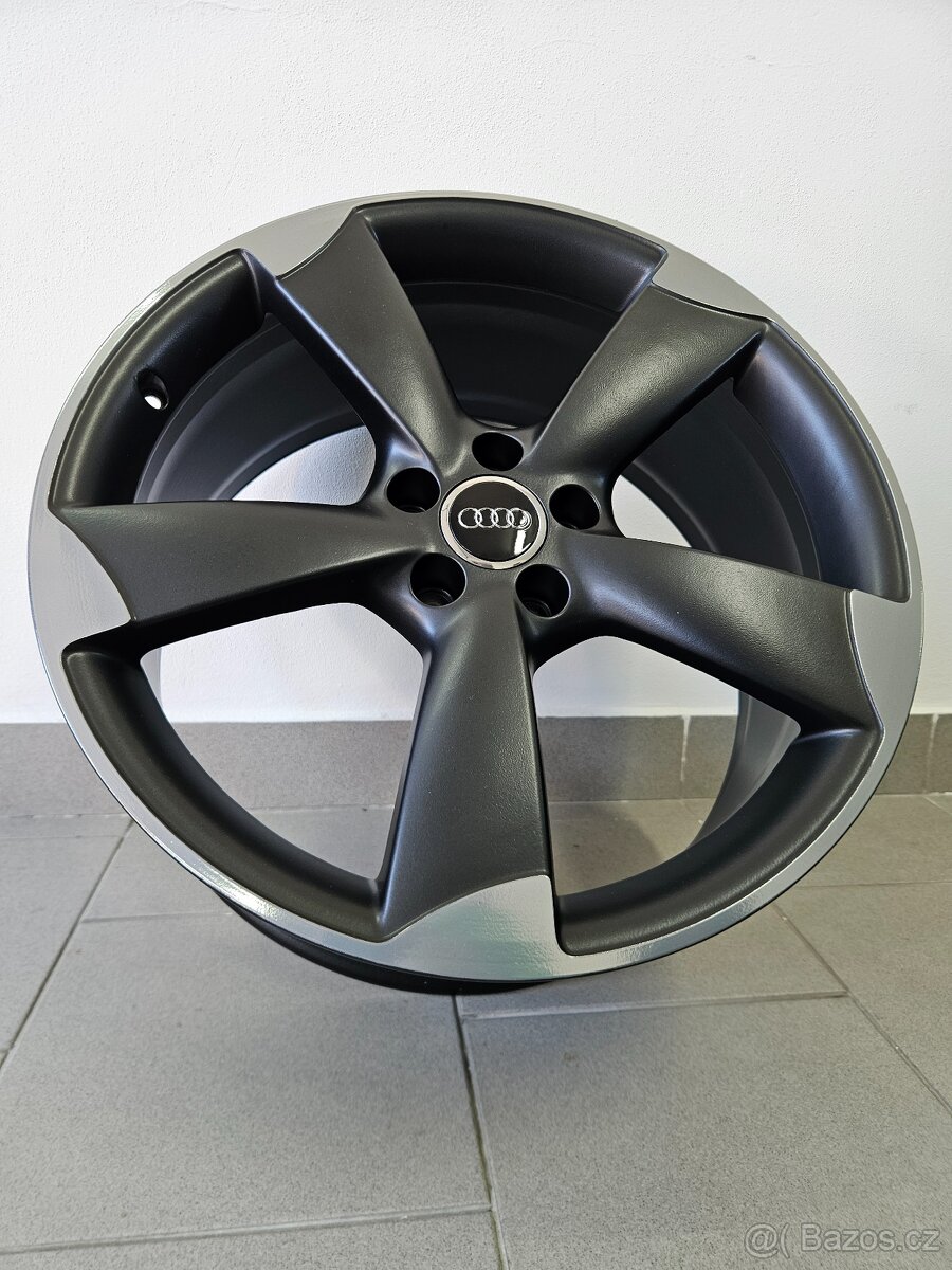 Orig. Audi Rotor 20" - Satin Black. - 3