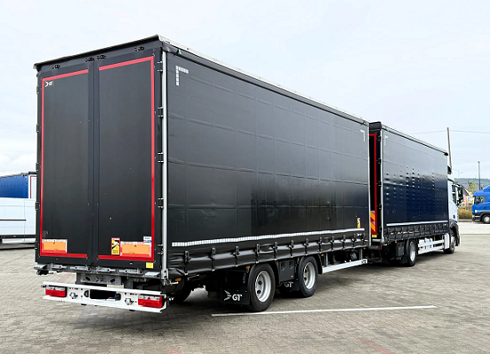 Mercedes-Benz Actros 1840 - velkoobjemová průjezdná souprava - 3