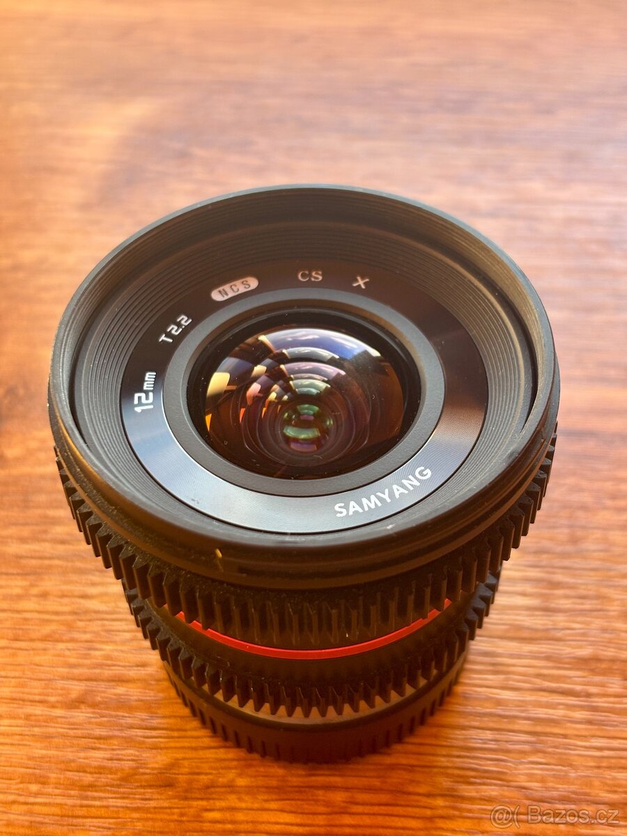 Samyang MF 12mm T2.2 Cine Fuji X - 3