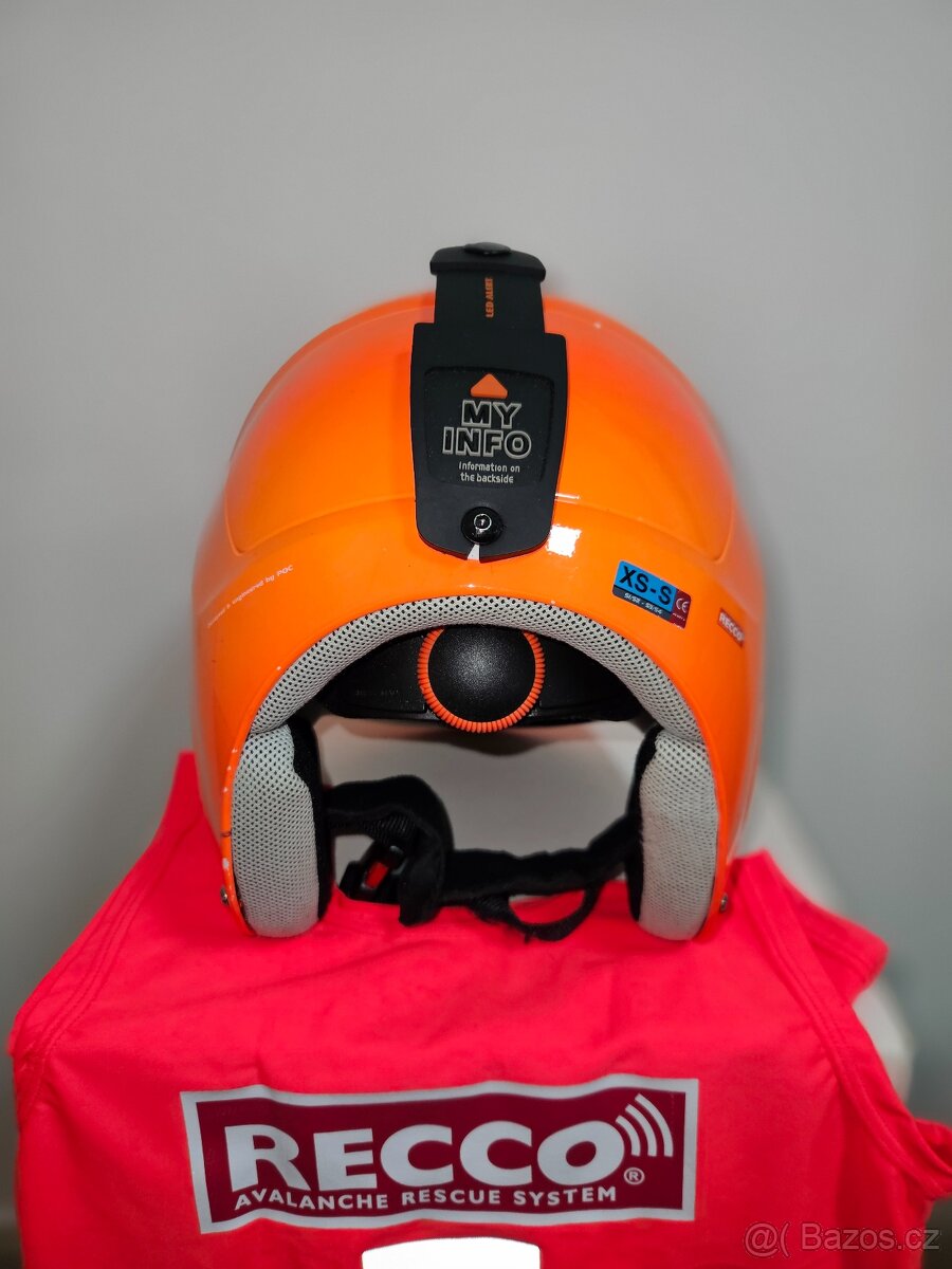 Dětská lyžařská přilba POCito + brýle + vesta + LED alert - 3