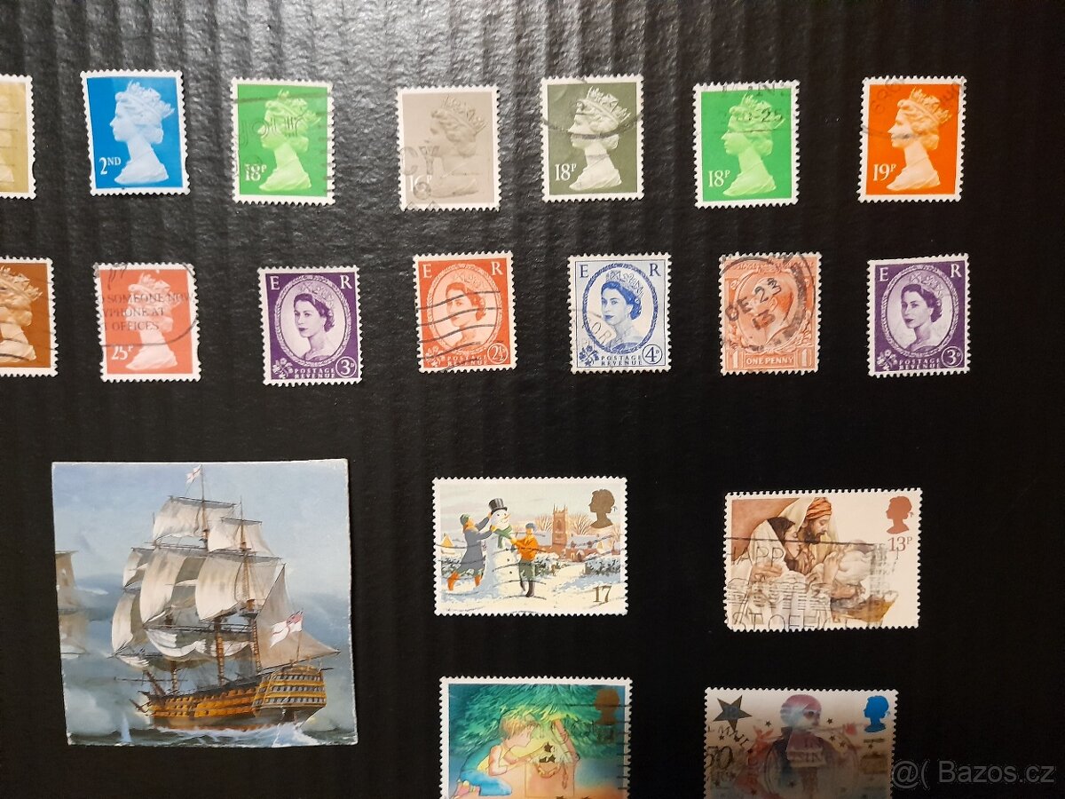 poštovní známky / ANGLIE č.3 30ks - 3
