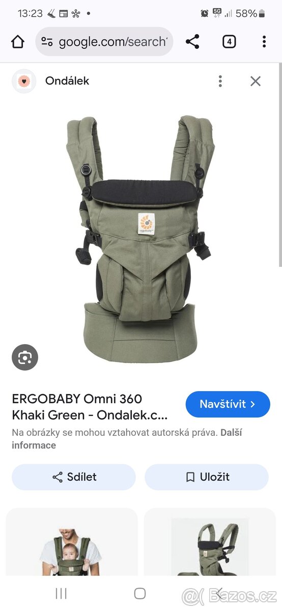 Nosítka ergobaby omni 360 - 3