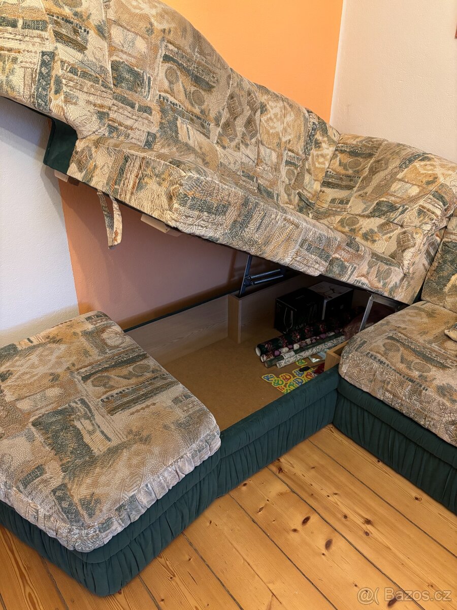 Prodám sedací soupravu ve tvaru U - 3