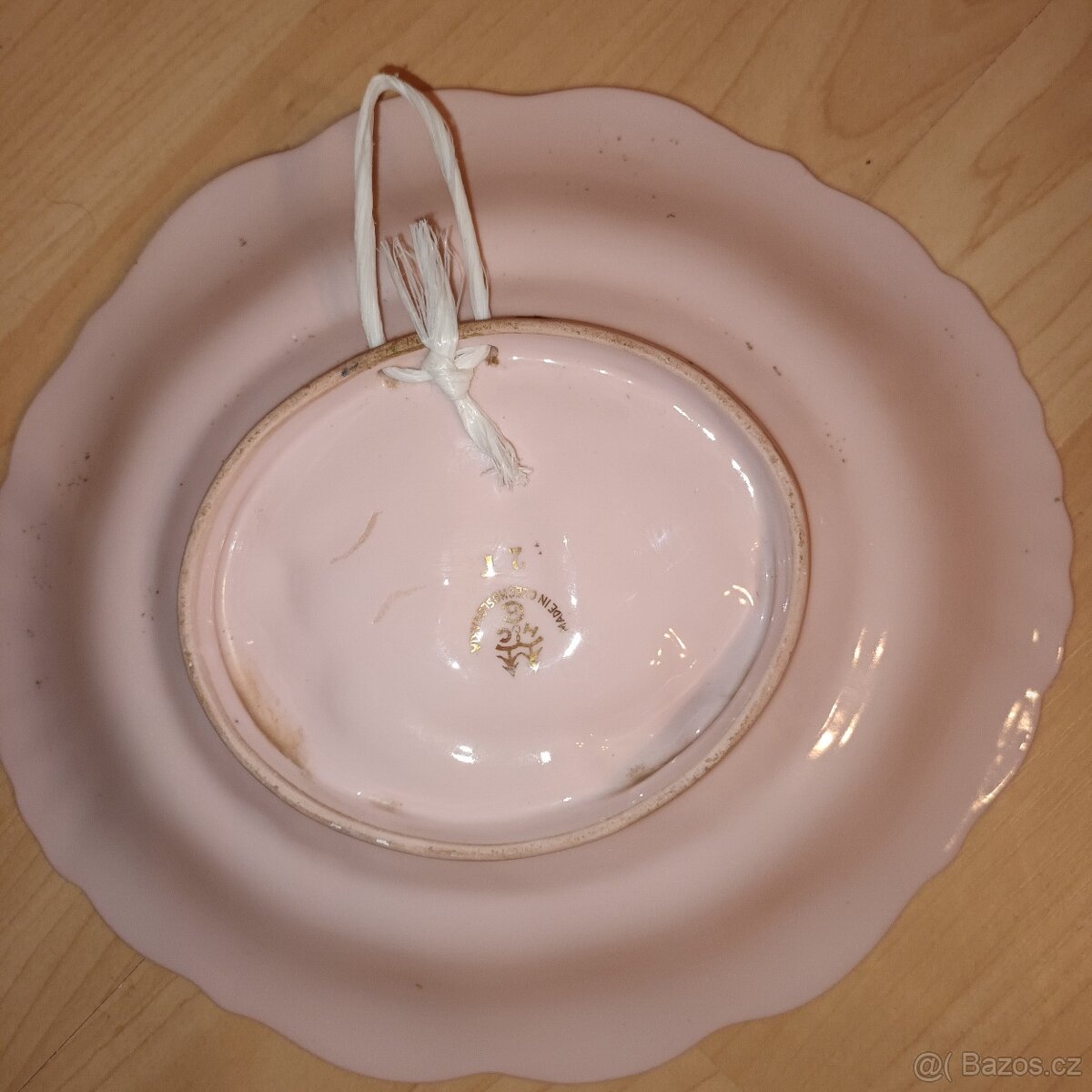 Starožitný ozdobný talíř - 3