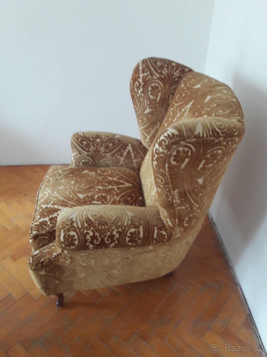 Křeslo - starožitné - 3