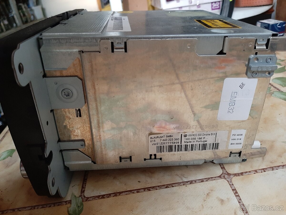 Autorádio Vw Golf 5, RCD300 - 3