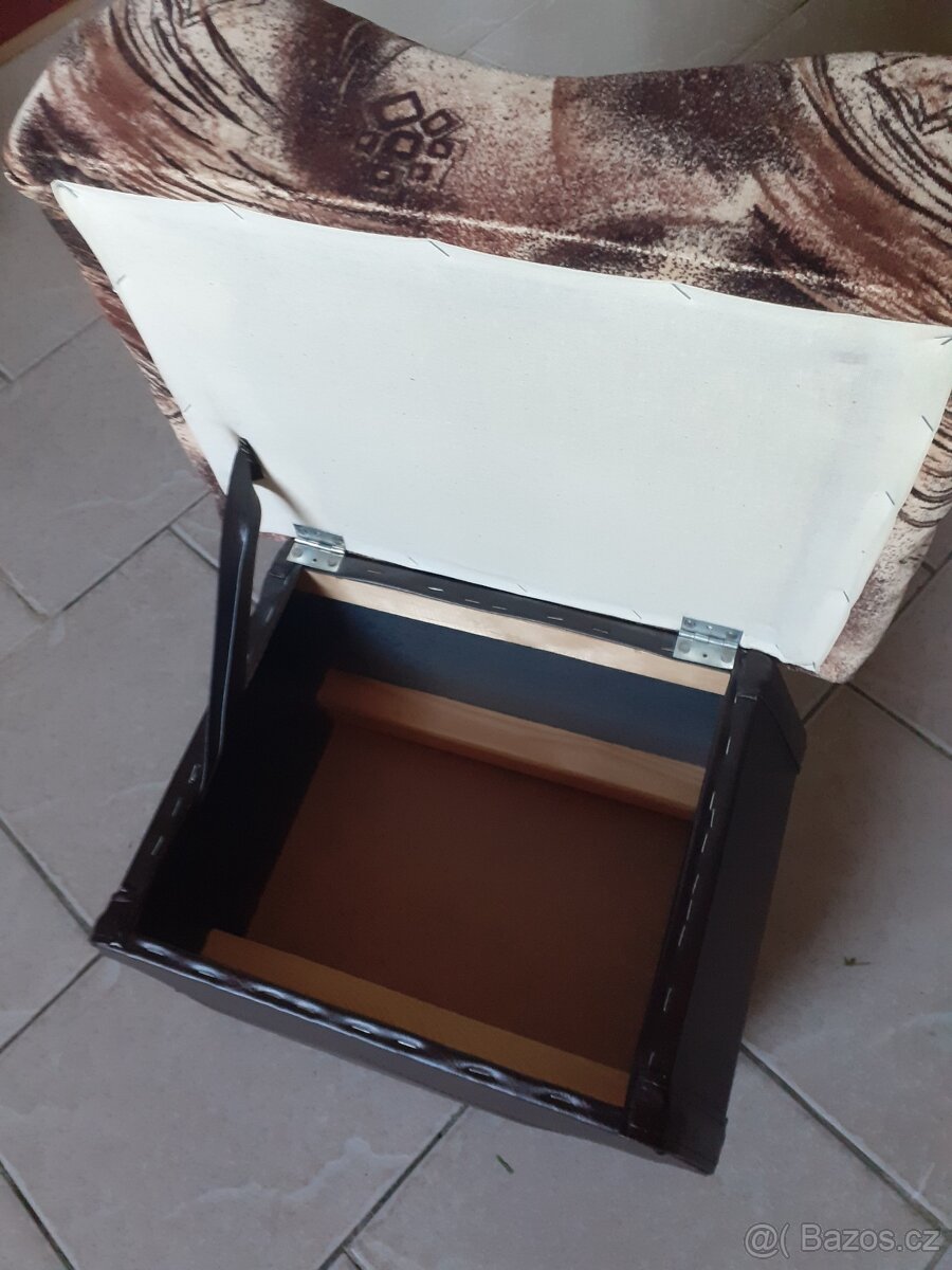 taburet s úložným prostorem - 3