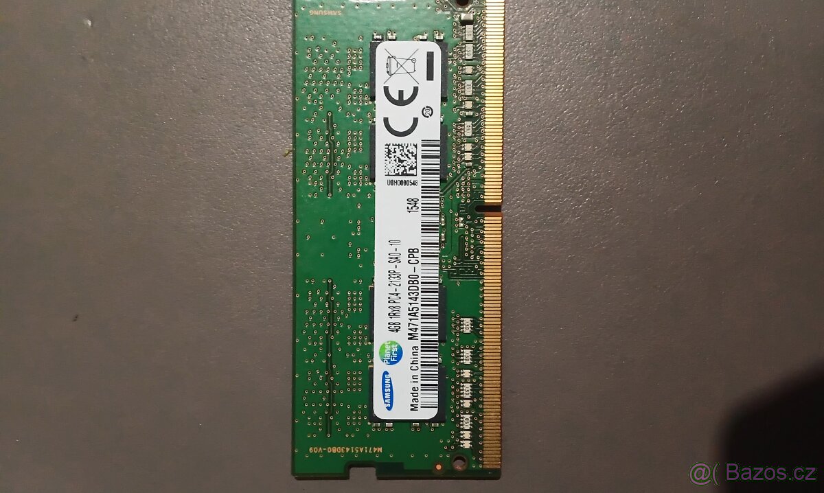 RAM paměť 2x 4Gb DDR4, 1X 16 Gb DDR3 - 3