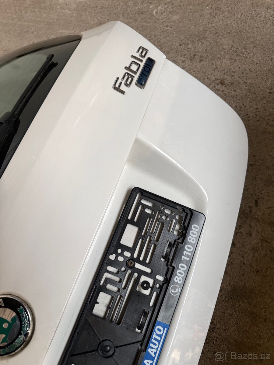 Zadní část vozu Škoda Fabia 2 Combi - 3