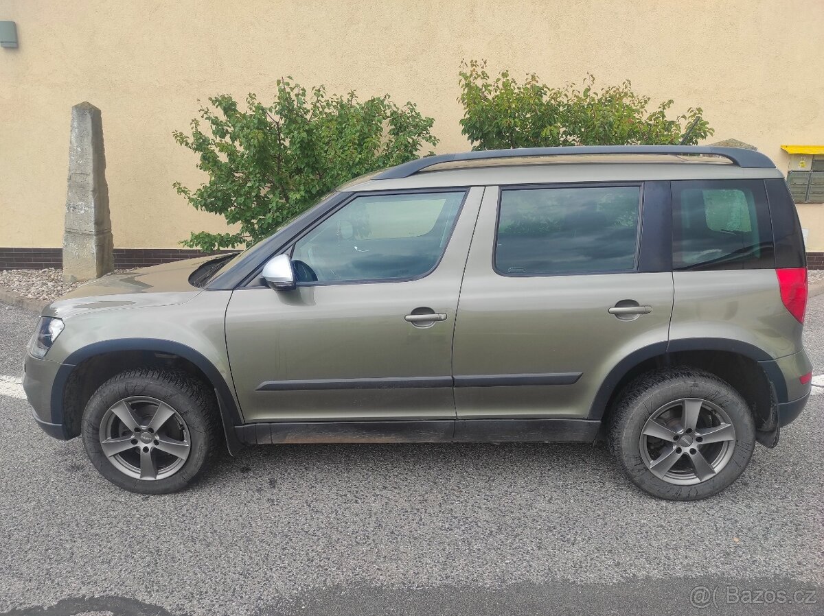 Škoda Yeti 2.0 tdi, 110 kw, 4x4
