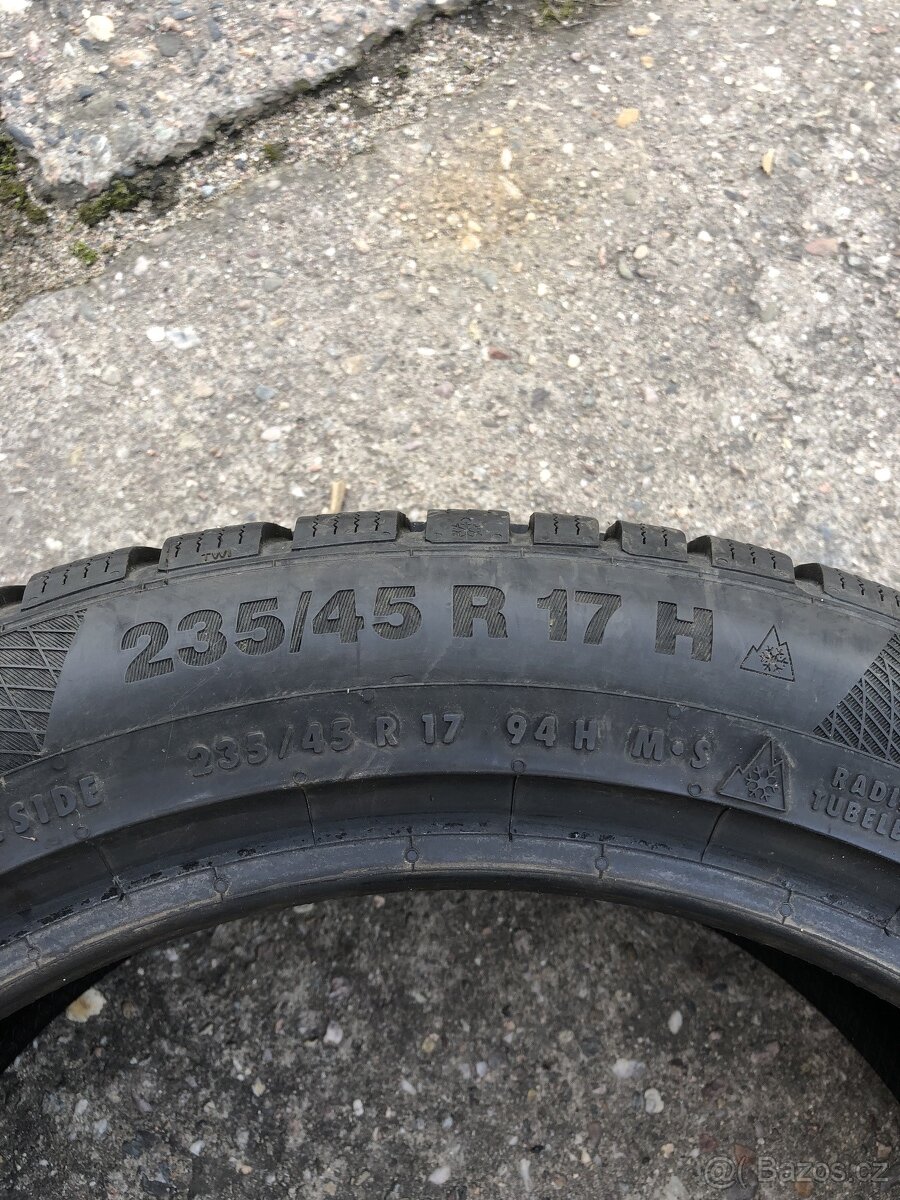 Zimní pneumatika Continental 235/45 R17 - 3